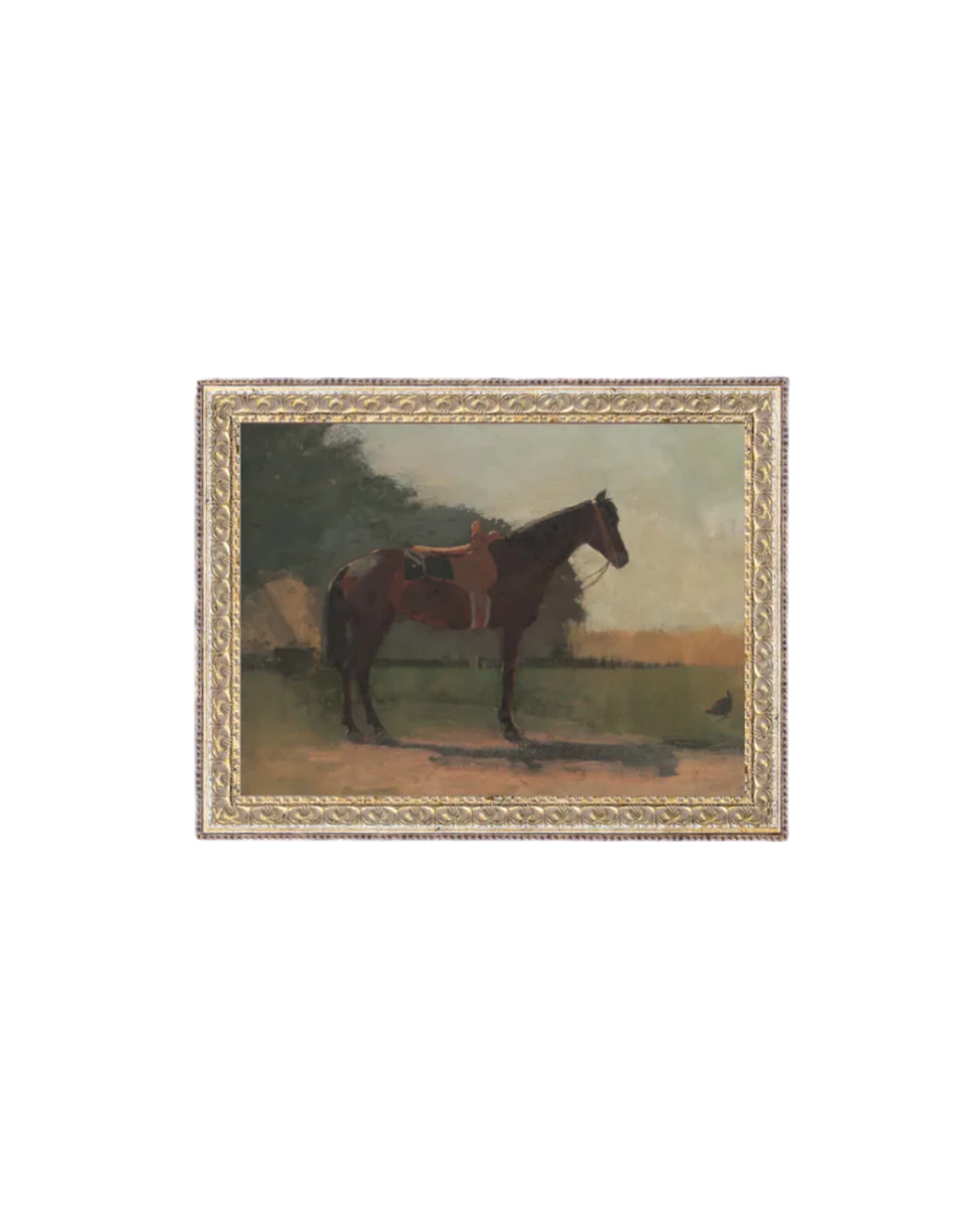 Petal Lane Home, Saddled Horse