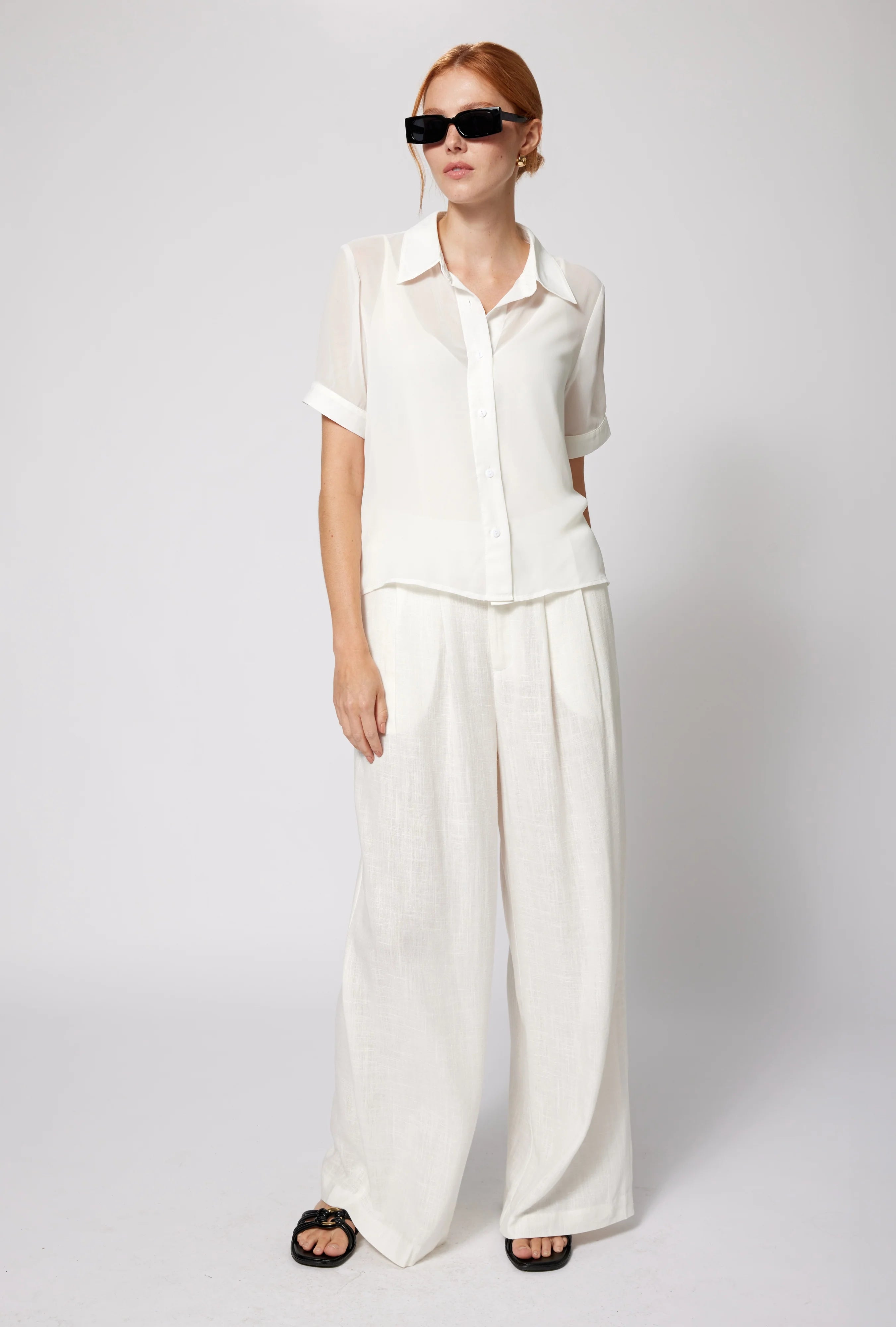 Charlie - Chiffon Tee