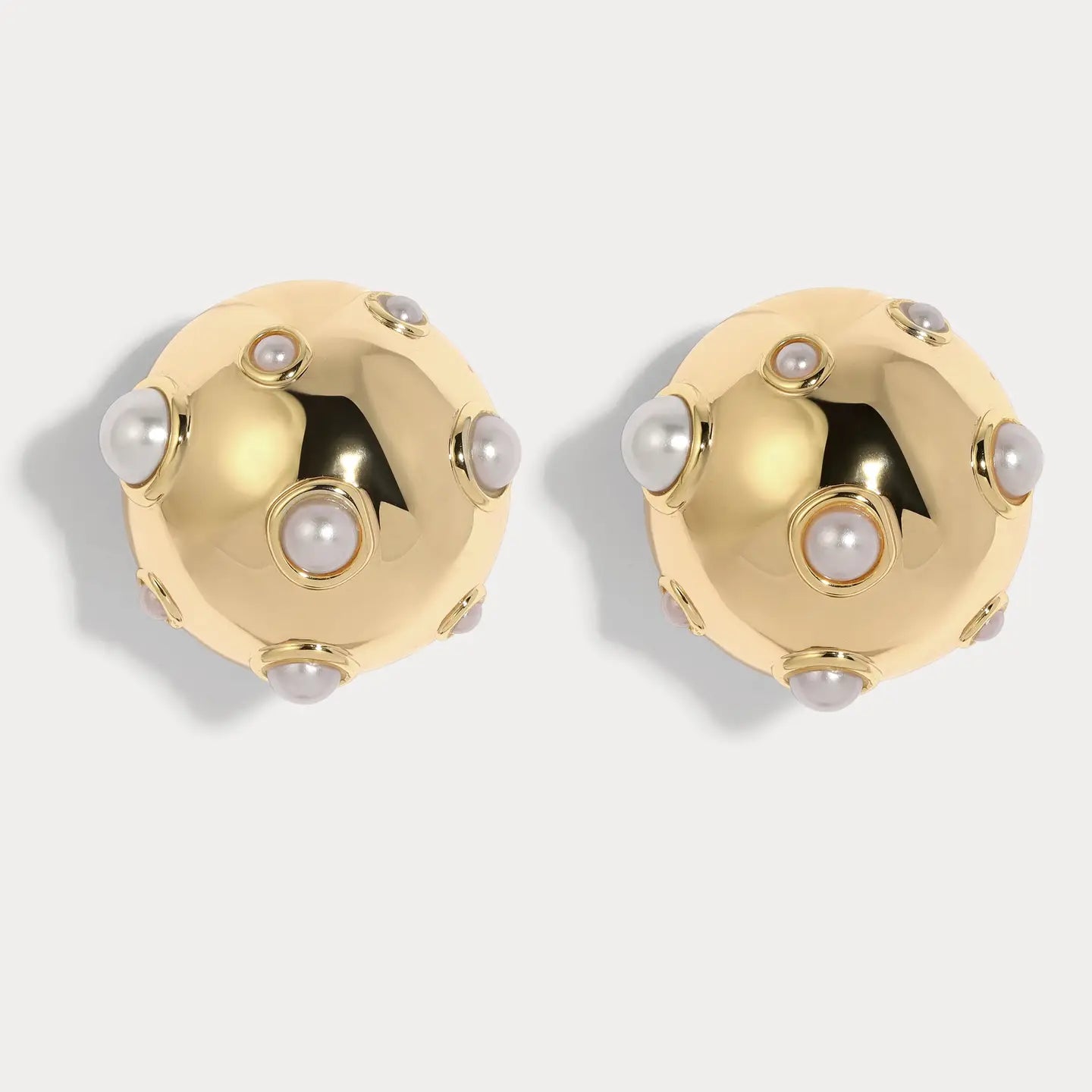 Esmee Earrings, Gold