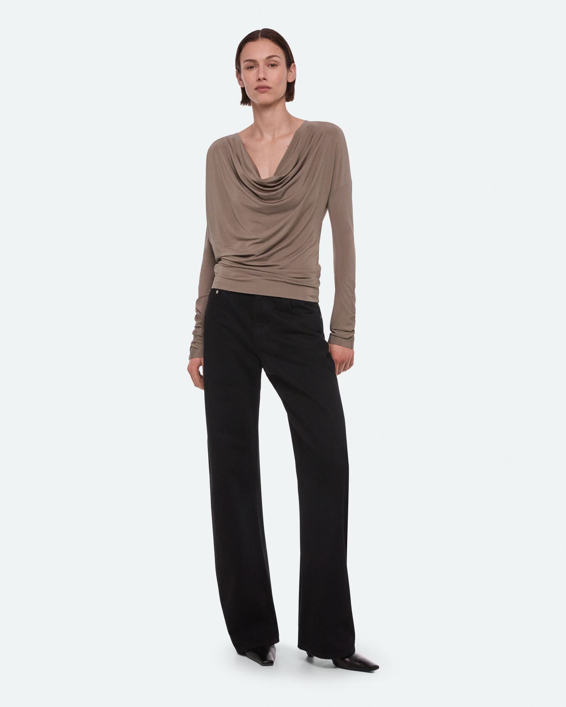 Hemlut Lang, Cowl L/S Top