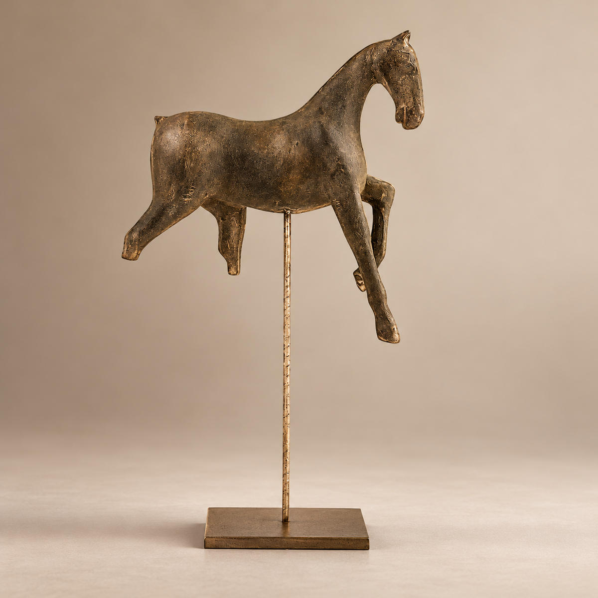 Horse Sculpture, Dark