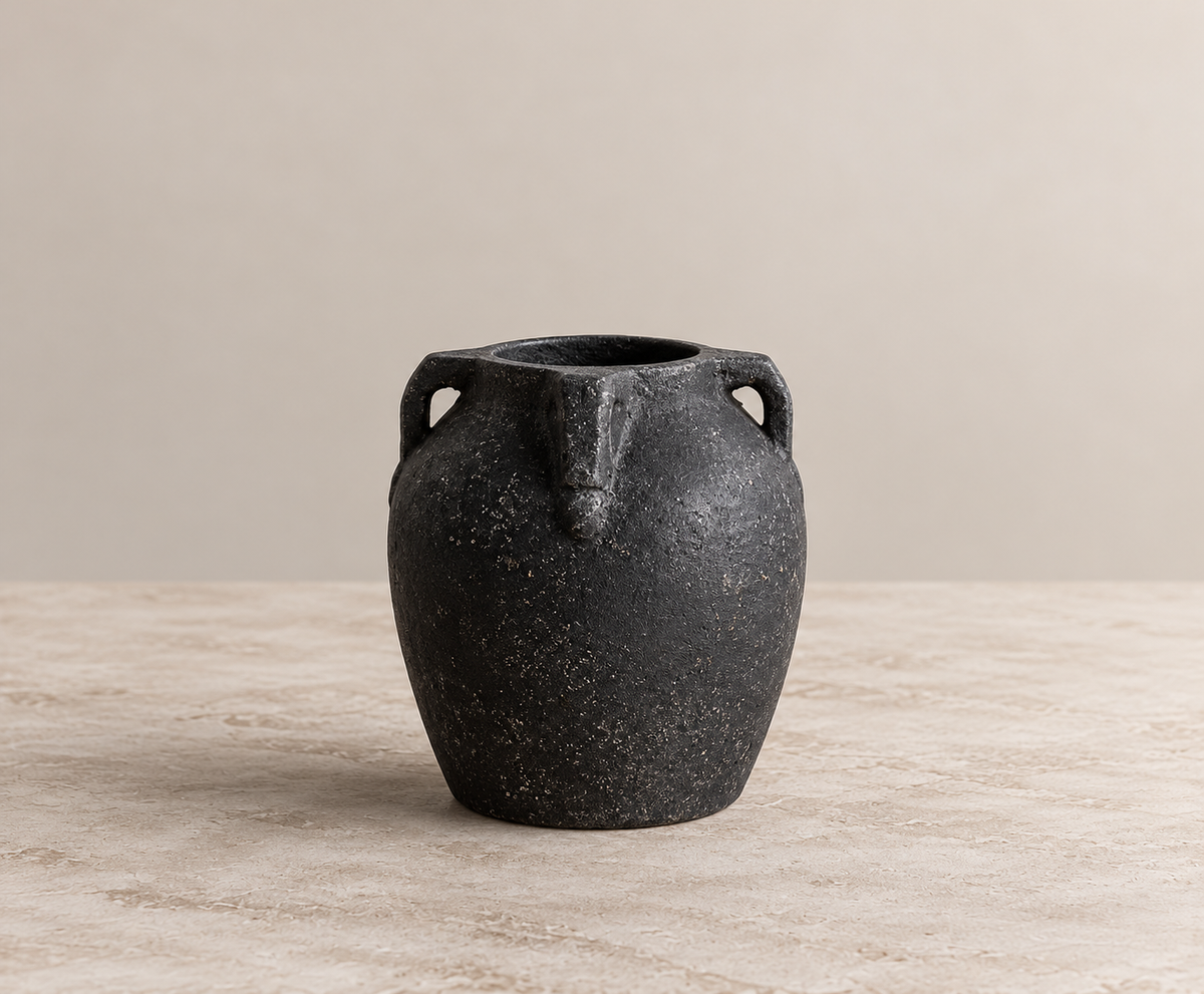 Two Handle Small Vase