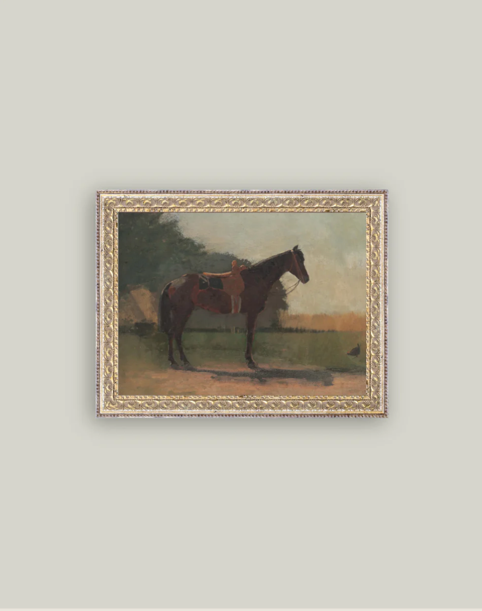 Petal Lane Home, Saddled Horse
