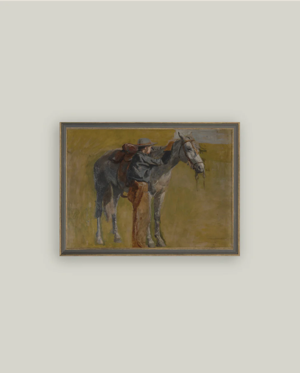 Petal Lane Home, Study for Cowboys