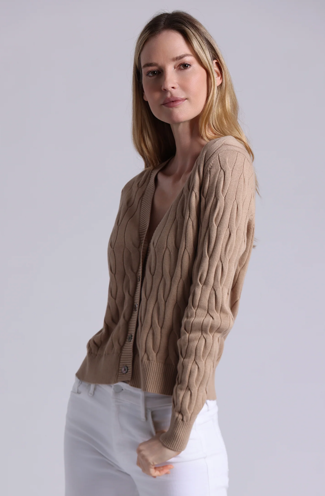 Minnie Rose, Cable Cardigan