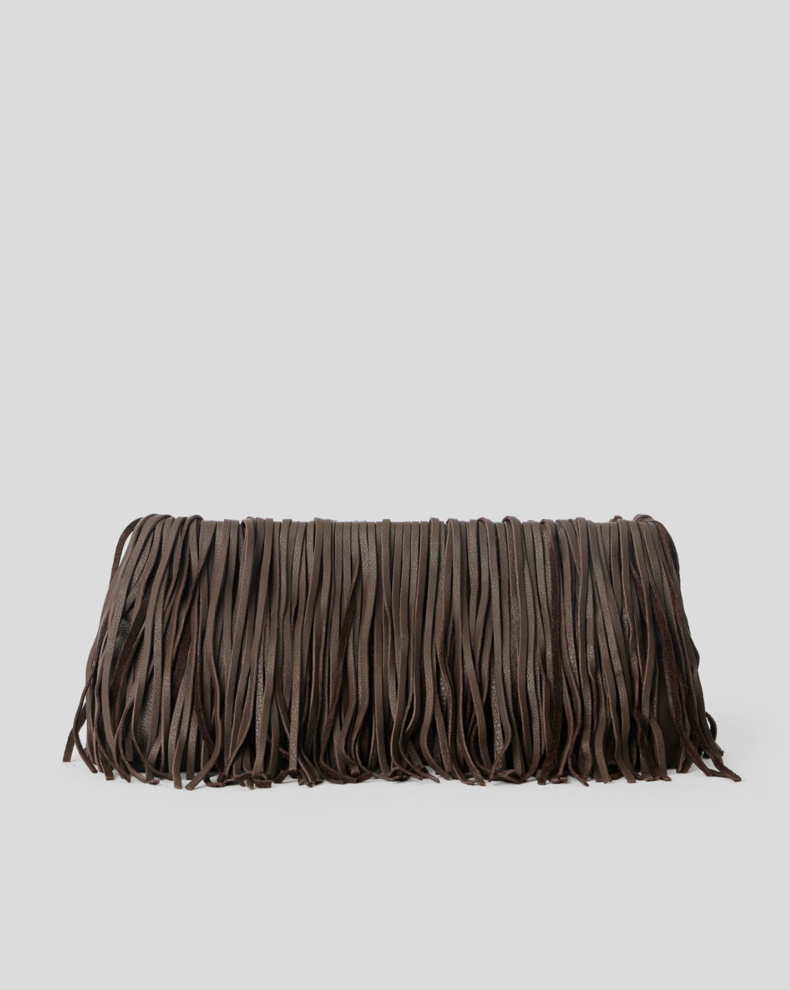 BTB, Fringe Leather Clutch