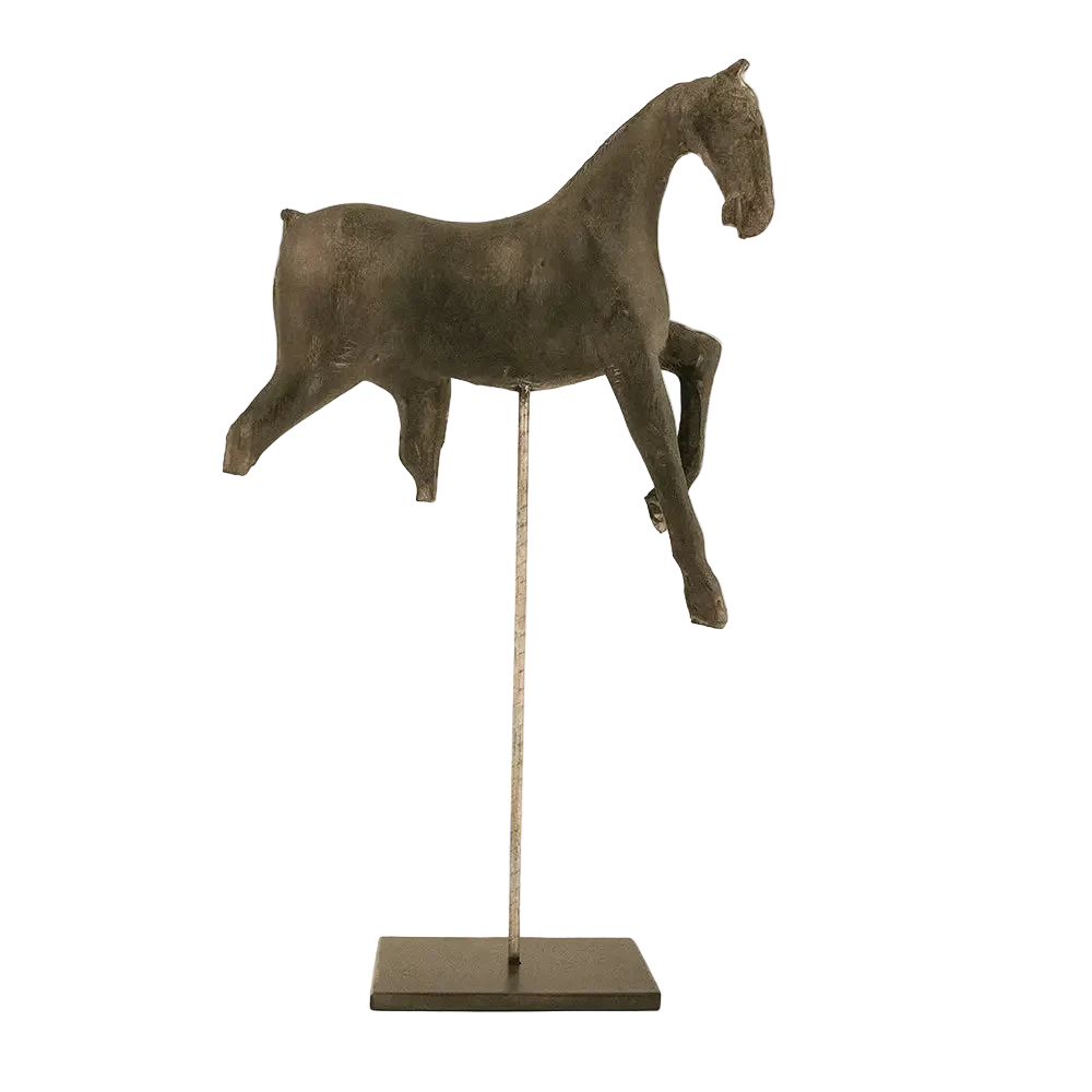 Horse Sculpture, Dark