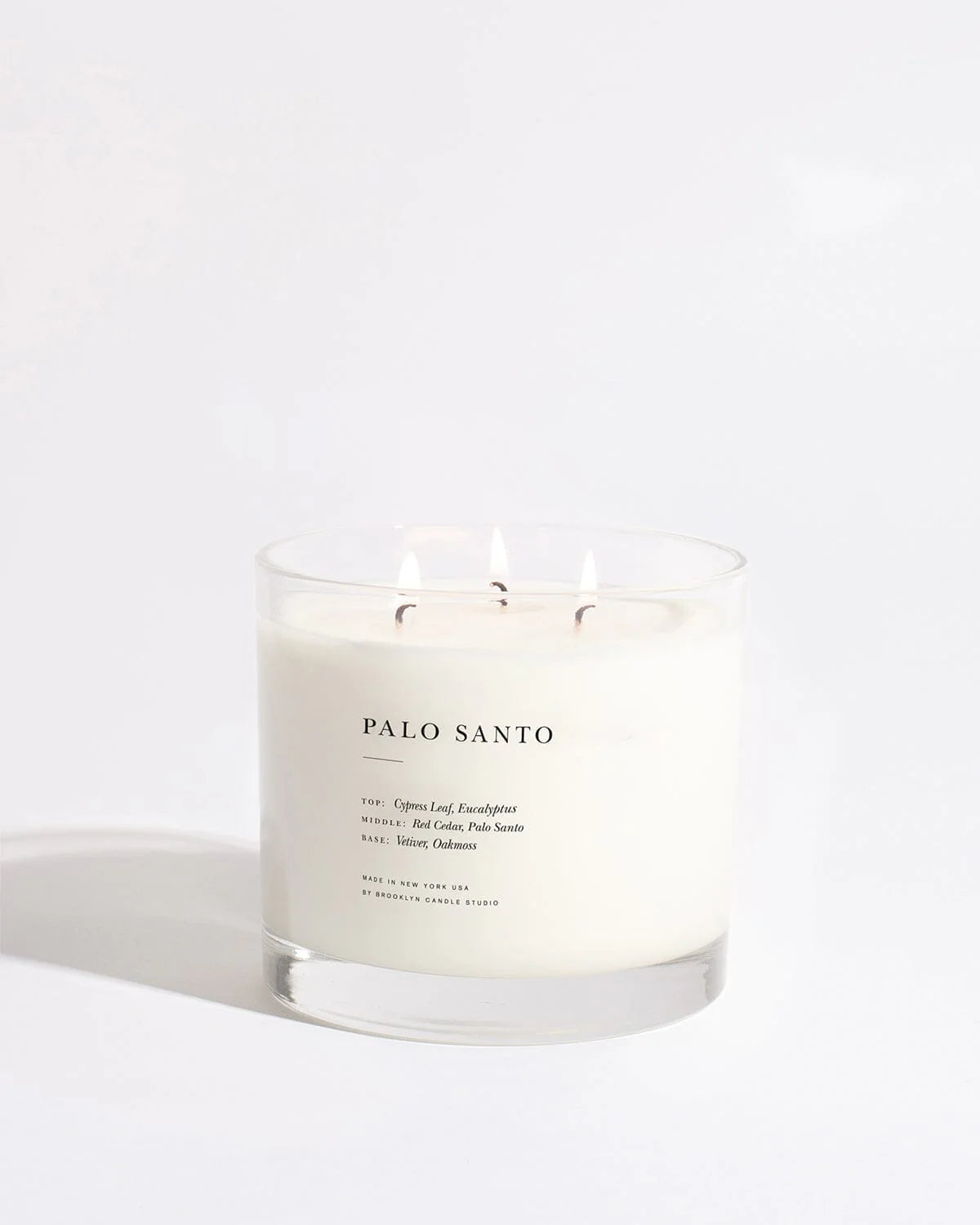 Brooklyn Candle, Palo Santo 3 Wick