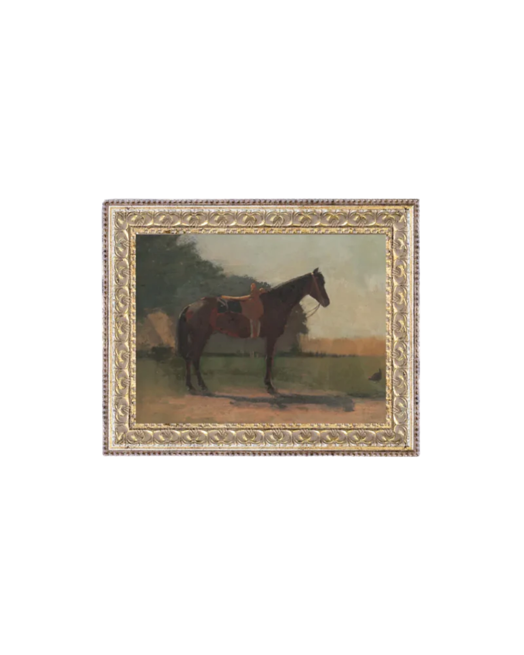 Petal Lane Home, Saddled Horse
