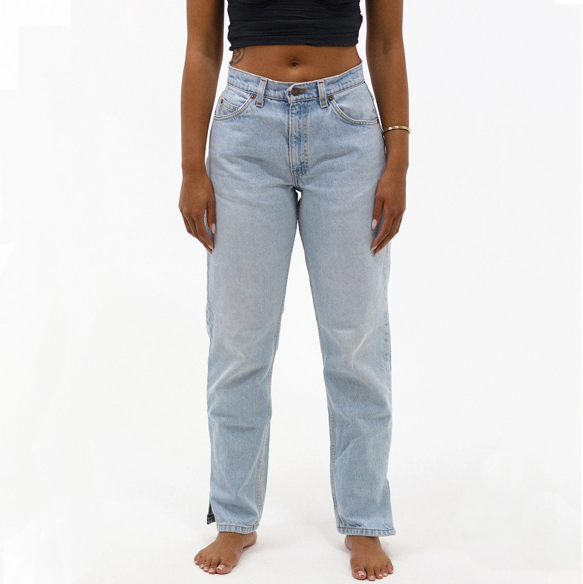 Allysa Tilted Split Jean