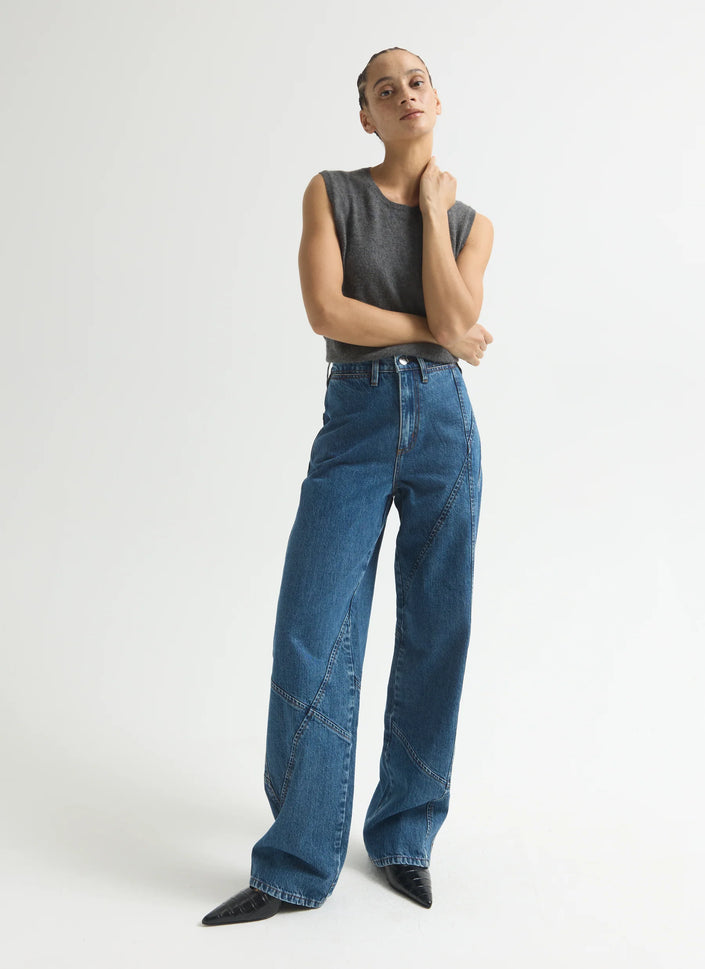 Angle Starch - High Rise Denim