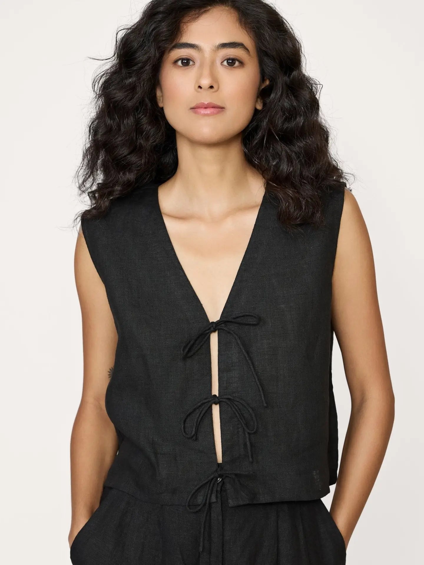 Aspen - Tie Front Vest