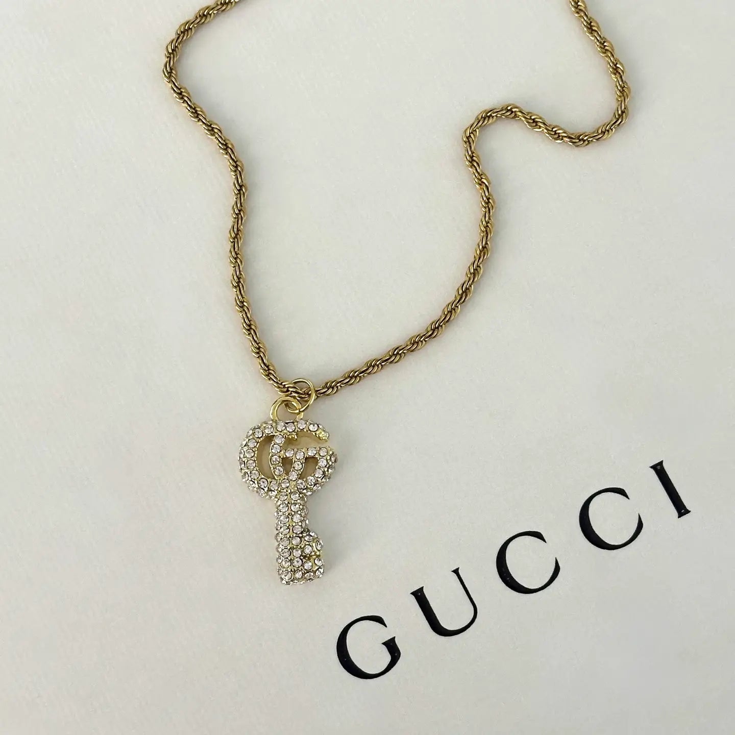 CR, Gucci Repurposed Necklace
