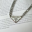 CR, Prada Repurposed Necklace