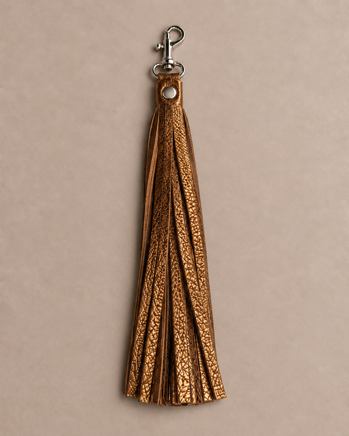 Sable Western, Leather Fringe Keychain