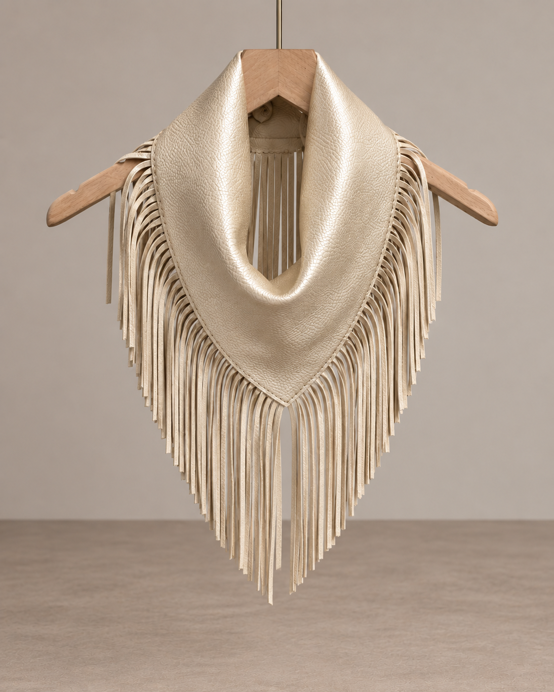 Sable Western, Leather Fringe Bandana