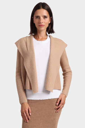 Delilah - Cashmere Hooded Cardigan