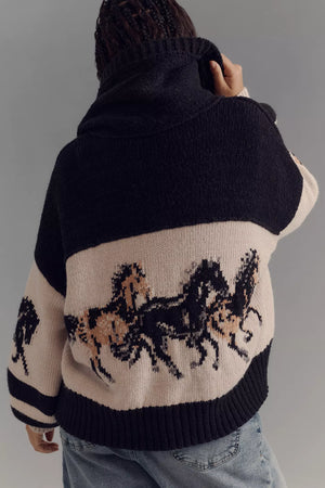 Veveret, Horse Cardigan