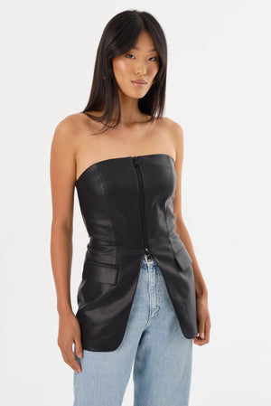 Lamarque, Avain Leather Bustier