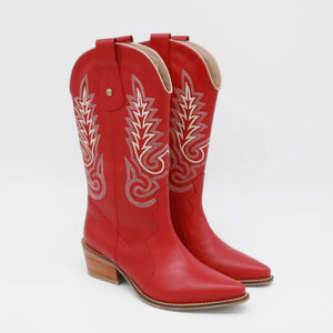 Loyal Western Boot - Red