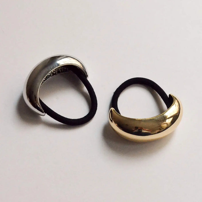 Nar'sha, Wide Crescent Ponytail Hair Tie