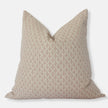 Textileish, Neutral Floral Pillow