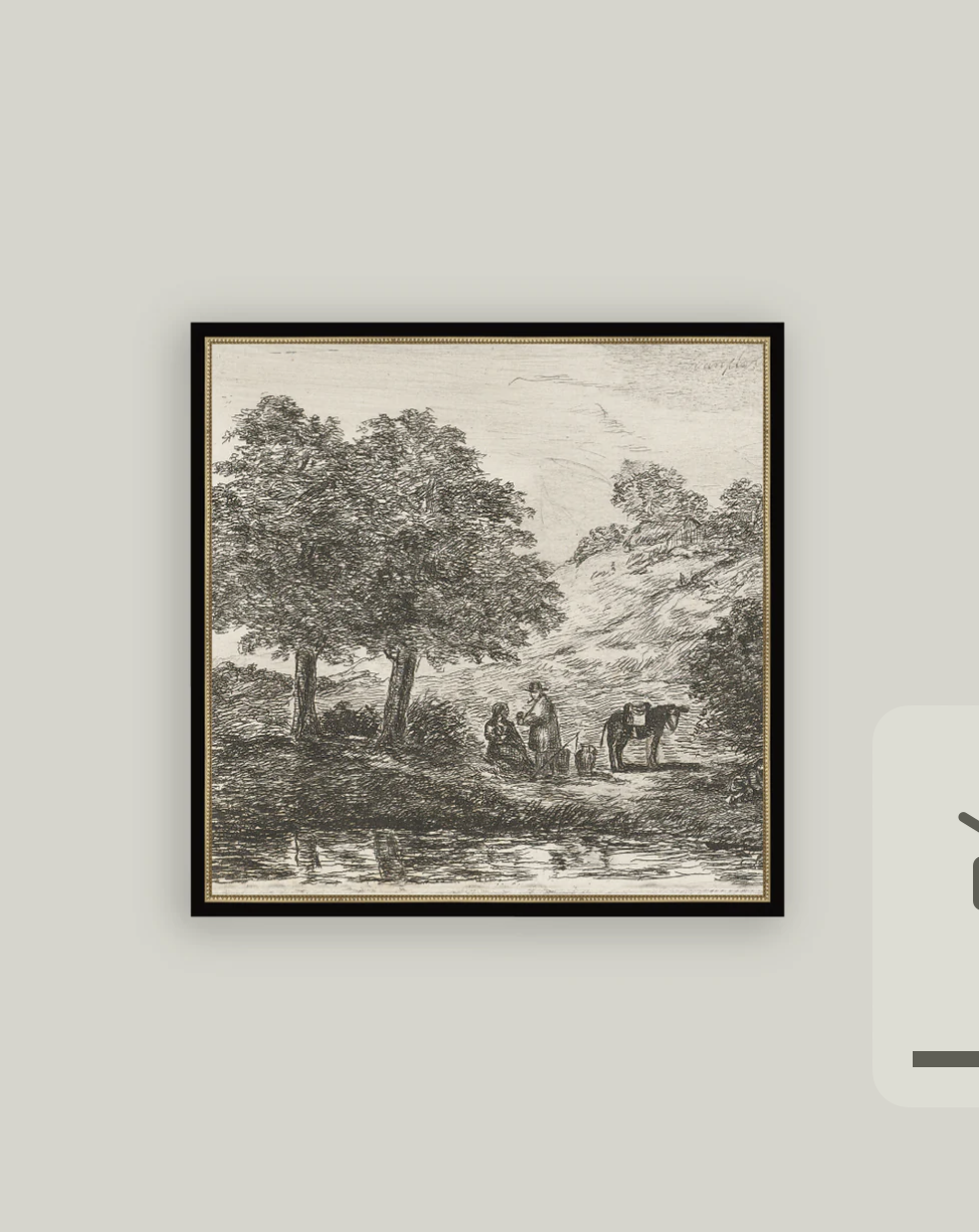 Petal Lane Home, Landscape with Family Tree