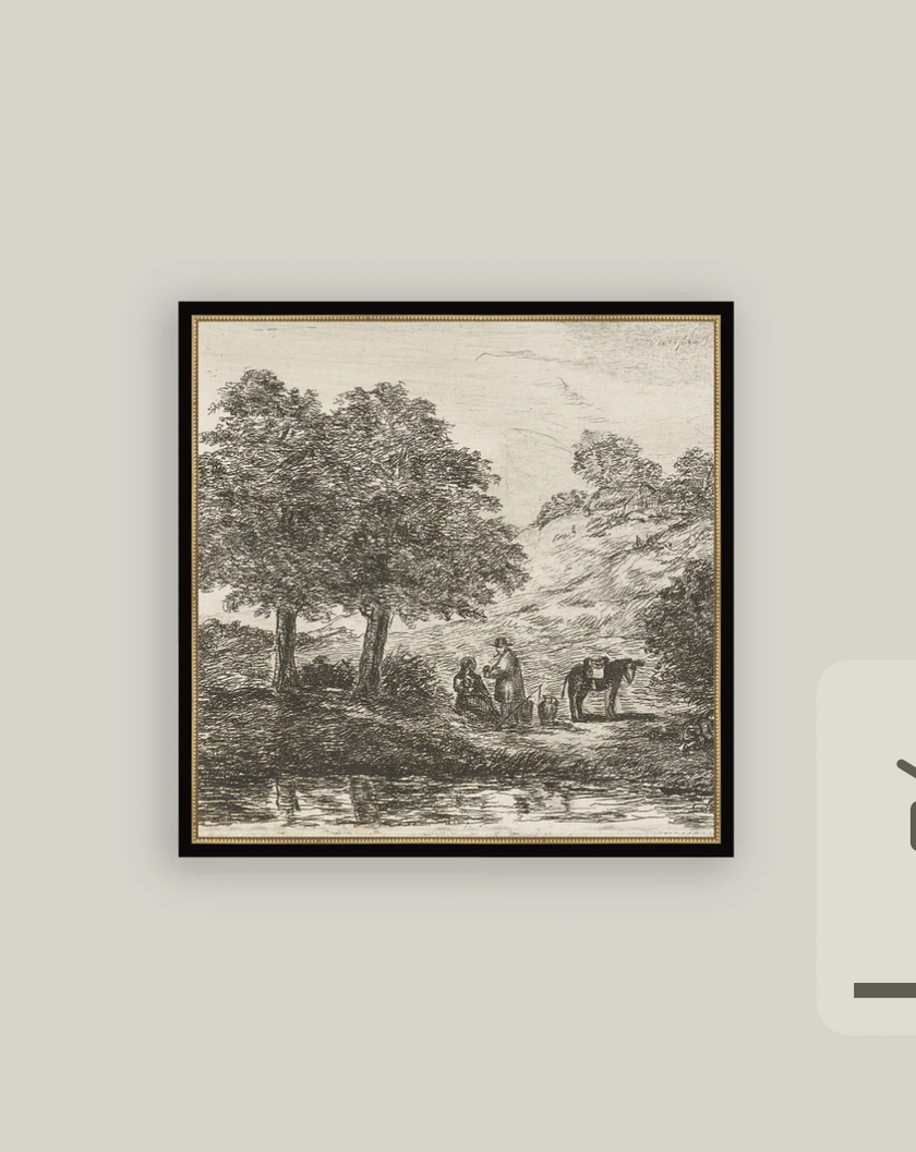 Petal Lane Home, Landscape with Family Tree