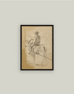 Petal Lane Home, Man Riding a Horse
