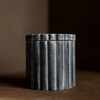 Luxe B Co., Fluted Marble Jar