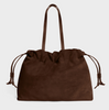 Lemiz, Asisi Tote, Chocolate Suede