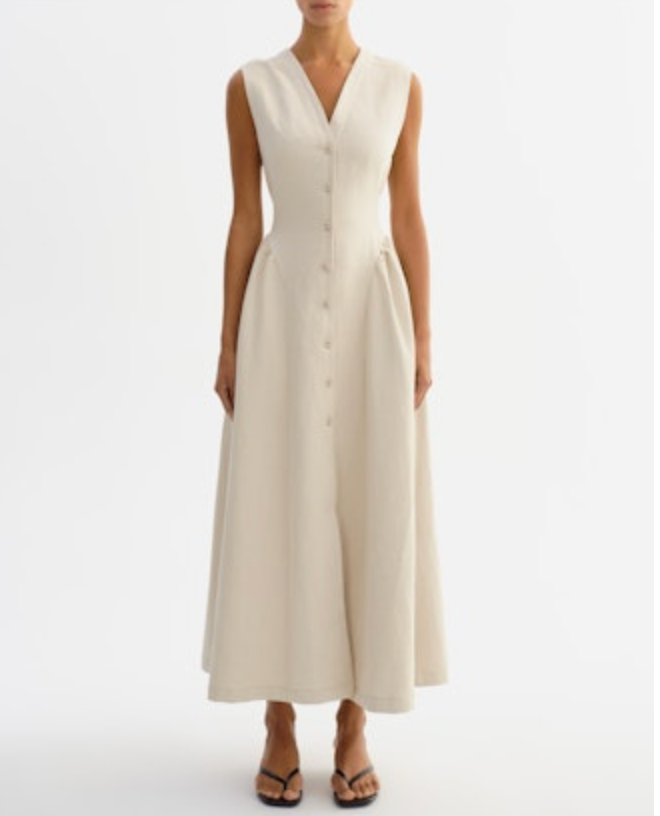 Lamarque, Tamika Linen Twill Dress