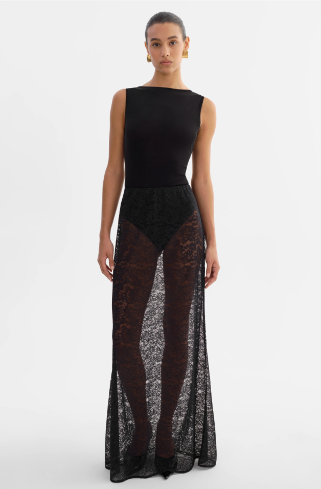 Lamarque, Ren Lace Maxi Skirt
