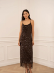 Choklate Paris, Sequin + Lace Dress