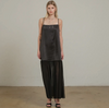 Raisonnel, Satin Sheer Slip Dress