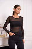 Choklate Paris, Stretch Mesh Top