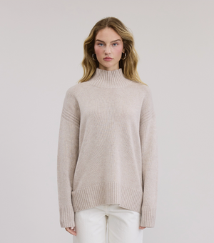 Flat White, Caserta Cashmere Pullover