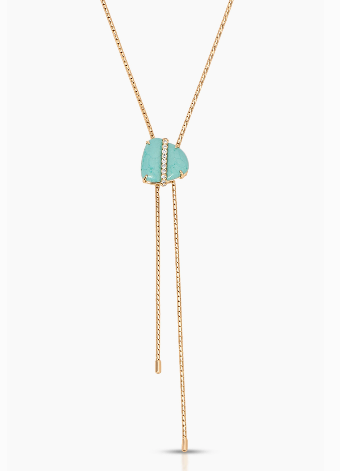 Ettika, Turquoise Bolo Necklace