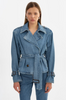 Lamarque, Denim Trench Jacket