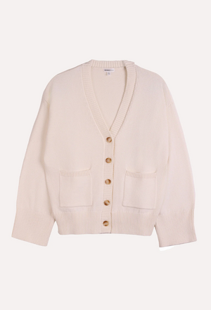 Minnie Rose, V Neck Cardigan
