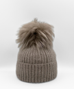 Linda Richards, Fur Pom Hat