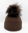 Linda Richards, Fur Pom Hat