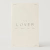 The Lover Journal