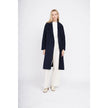 Classic Wrap Coat, Navy