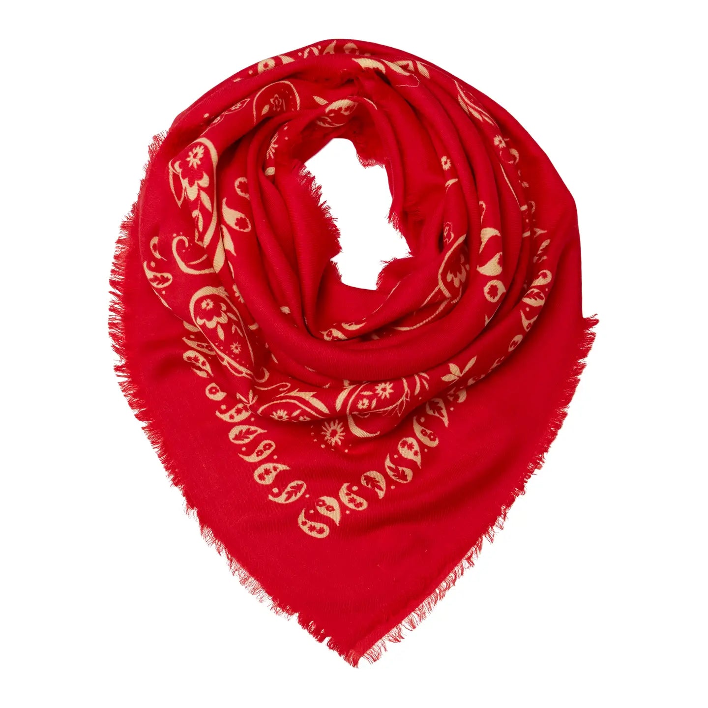 Bandana Cashmere Scarf