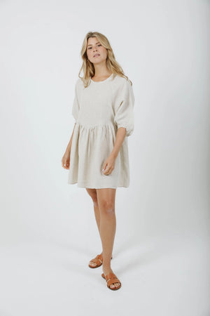 Alcala Dress, Natural