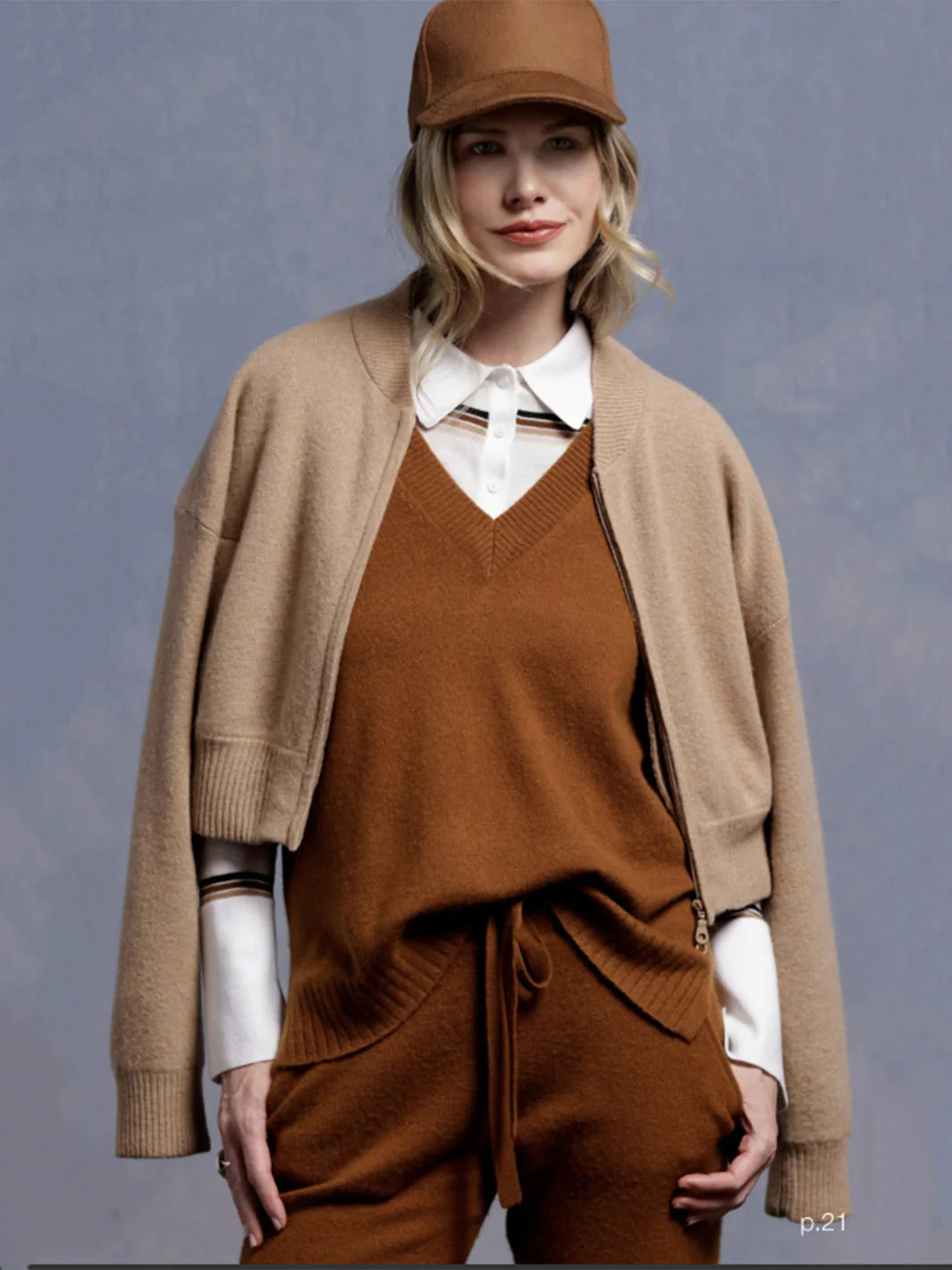 Minnie Rose, Cashmere Bomber