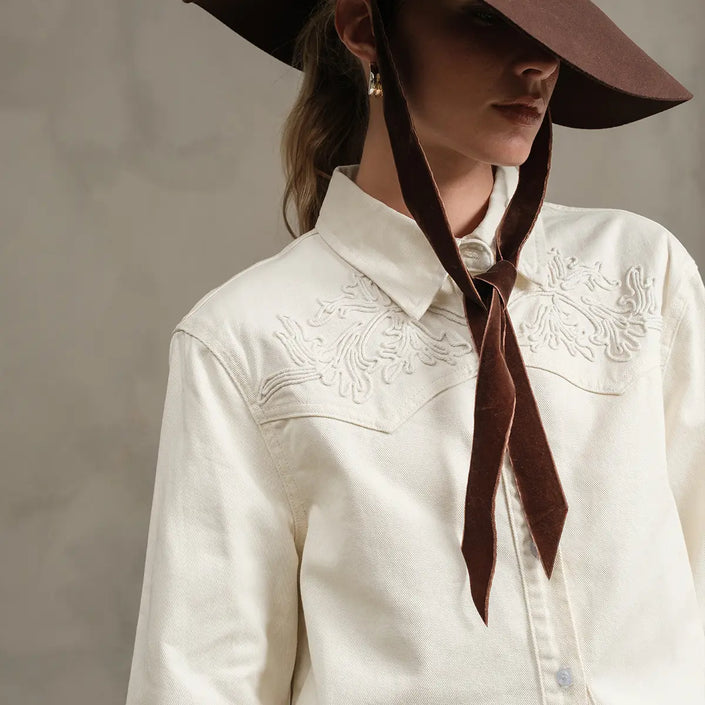 Raisonnel, Western Embroidery Shirt